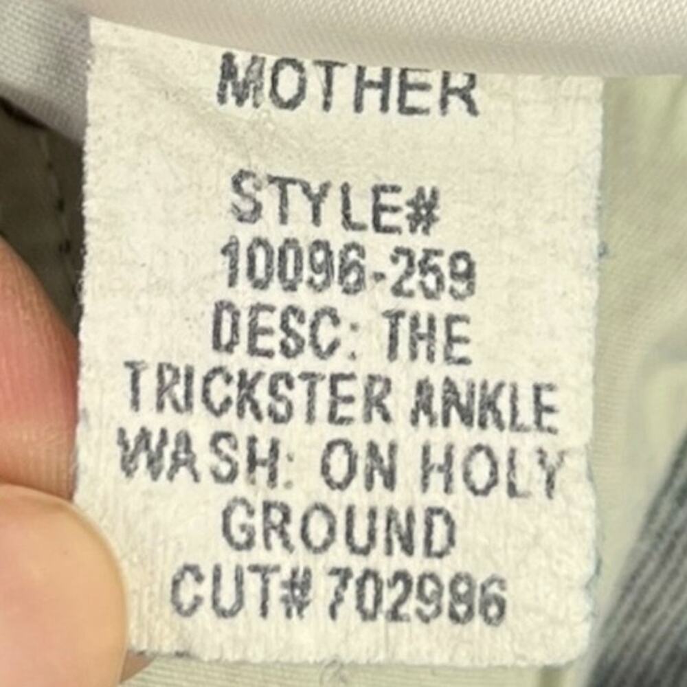 MOTHER The Trickster Ankle in On Holy Ground Size 25 - Picture 6 of 9